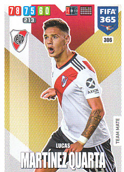 Lucas Martinez Quarta River Plate 2020 FIFA 365 #306